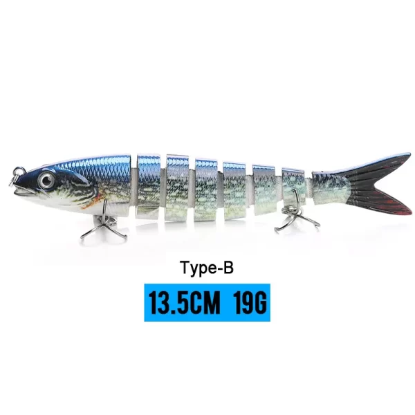 Realistic Jointed Crankbait Swimbait - Image 34