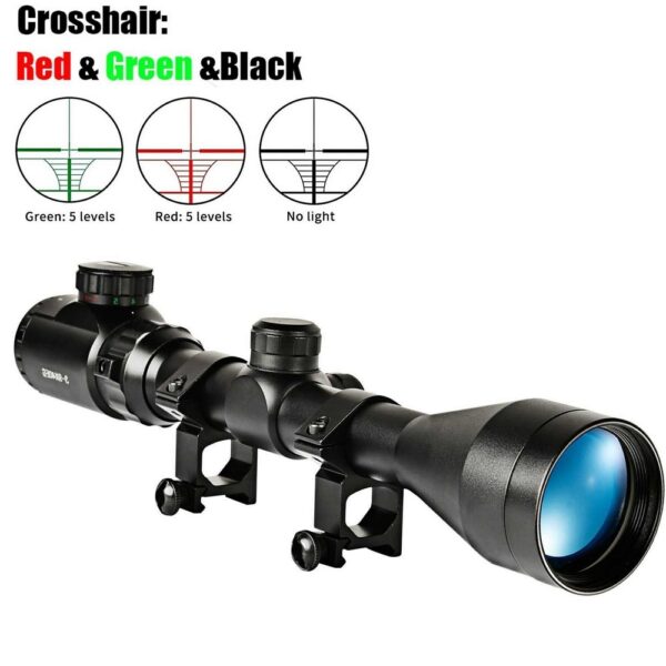 Green Illuminated for Air Rifle Optics