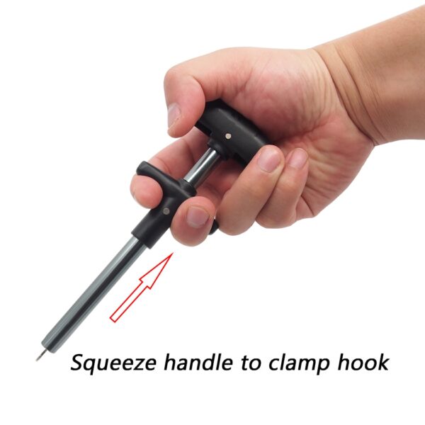 Portable Fishing Hook Remover 17.3cm/6.8in Aluminum Hook Disgorger 5 Colors Available - Image 5