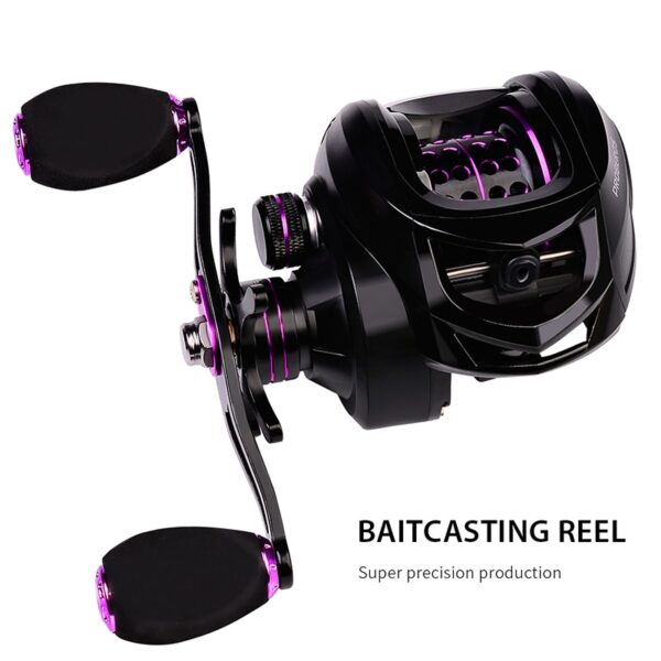 PROBEROS Fishing Reel 7.2:1 High Speed Ultralight Baitcasting Reel - Image 3