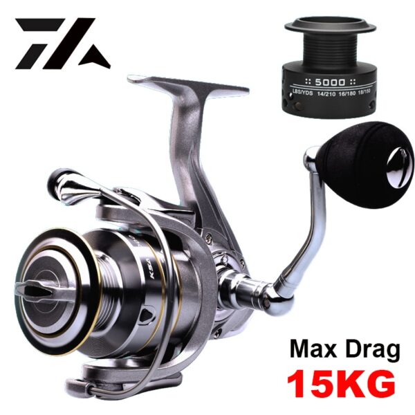 High Quality Fishing Reel Double Spool Metal Arm