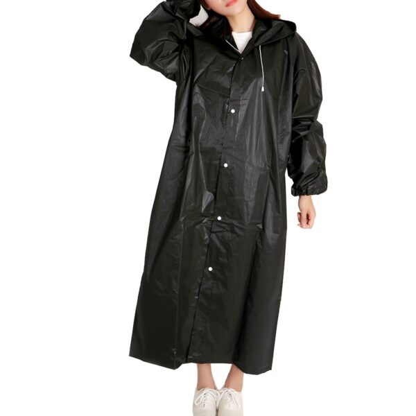 Unisex Long Raincoat High Quality 1 PC 145*68CM EVA - Image 4