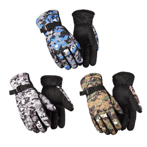 Windproof Warm Ski Gloves - Image 5