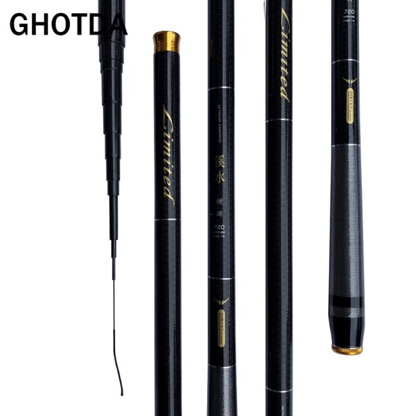 GHOTDA Ultralight SuperHard Telescopic Fishing Rod