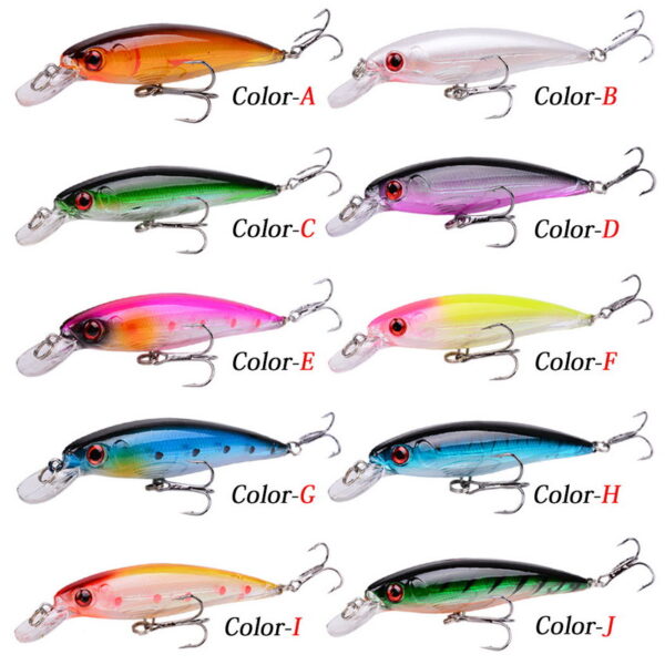 1PCS Laser Minnow Lure crankbait swimbait - Image 5