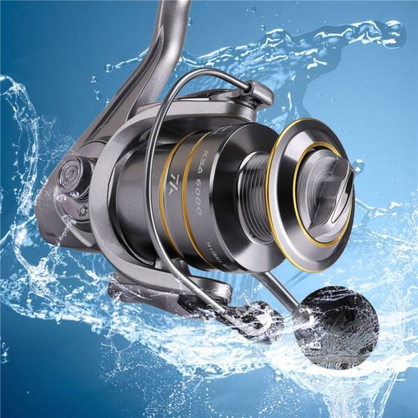 High Quality Fishing Reel Double Spool Metal Arm - Image 5