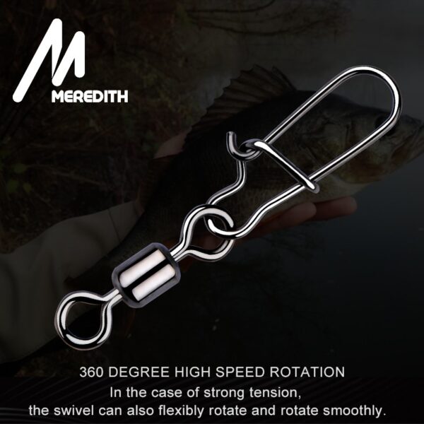 MEREDITH 50PCS Swivel Fishing Accessories - Image 2