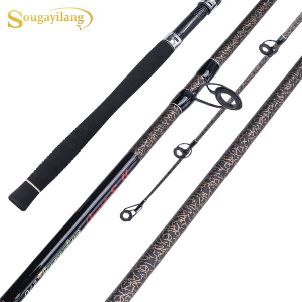 Sougayilang Portable 4 Section Fishing Rod