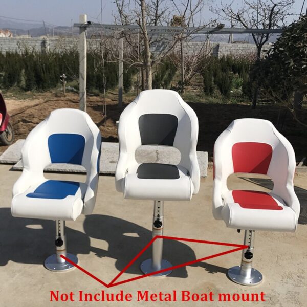 Deluxe Low Back Folding Boat Seat - Image 6