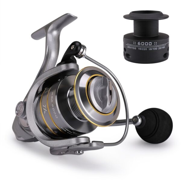 High Quality Fishing Reel Double Spool Metal Arm - Image 2