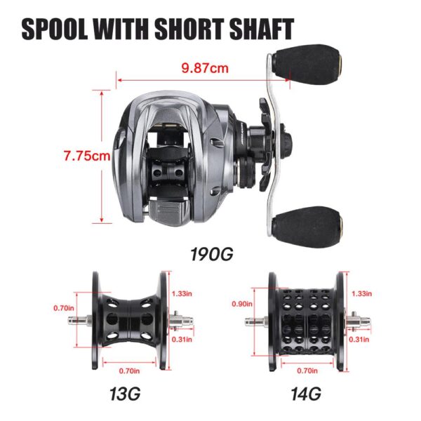 SeaKnight Brand FALCON / FALCAN2 Series Baitcasting Reel - Image 6