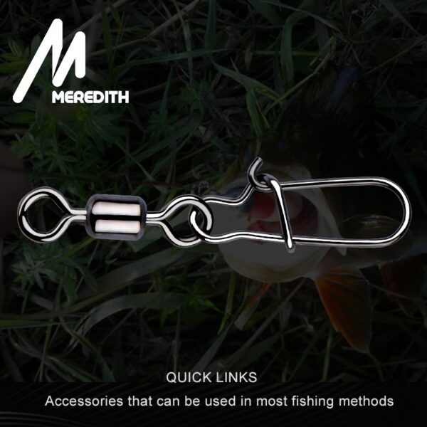 MEREDITH 50PCS Swivel Fishing Accessories - Image 3