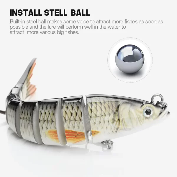 Realistic Jointed Crankbait Swimbait - Image 4