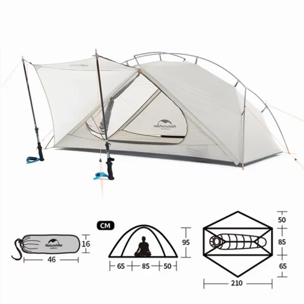 Naturehike VIK Travel Tent - Image 5