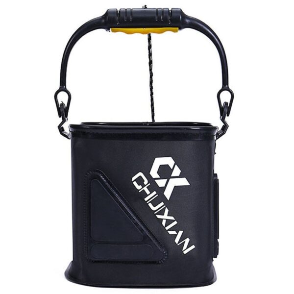 Fishing Bucket,Foldable Fish Bucket, Multi-Functional EVA Fishing Bag for Outdoor, Live Fish Lures Bucket - Image 5