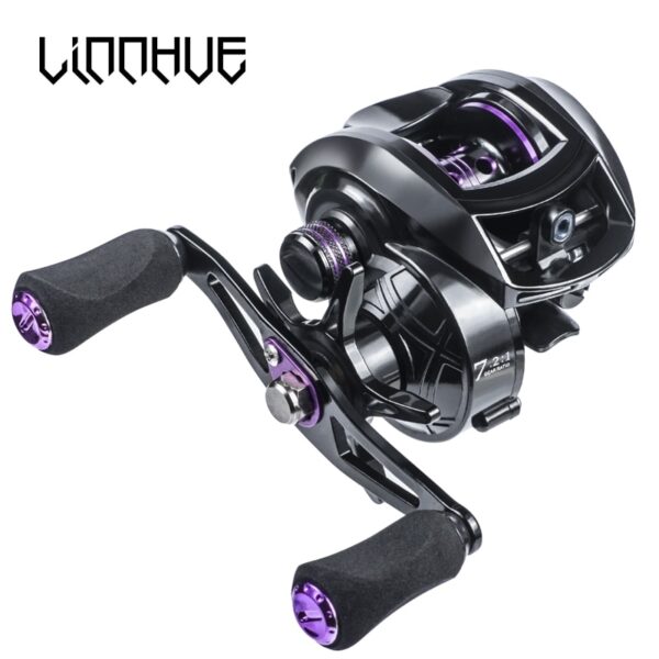 LINNHUE Baitcasting Reel 7.2:1 High Speed 8KG Max Drag - Image 6