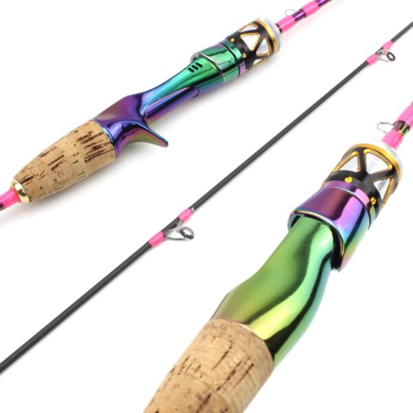 1.68m Colorful  Solid Tip Fishing Rod - Image 3