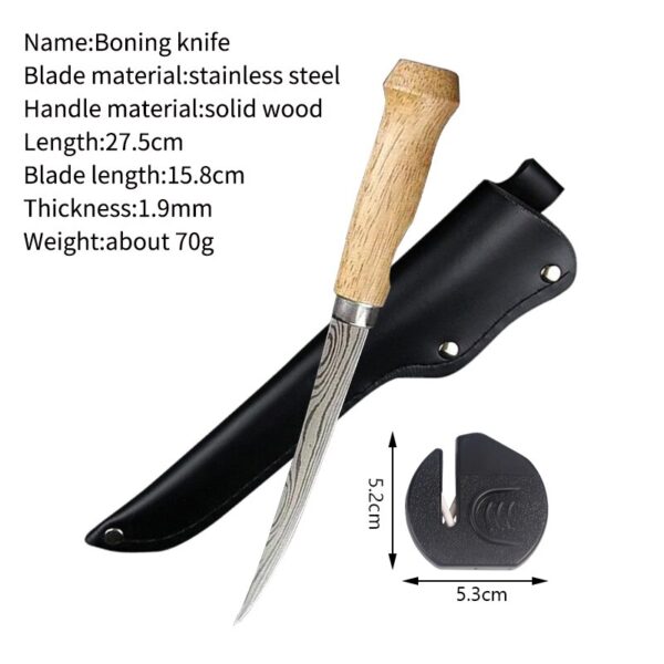 Stainless Steel Fishing Knife - Image 6