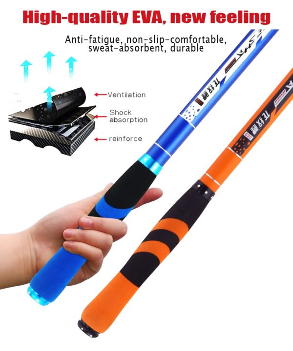 JOSBY Carbon Fiber Telescopic Fishing Rod - Image 5