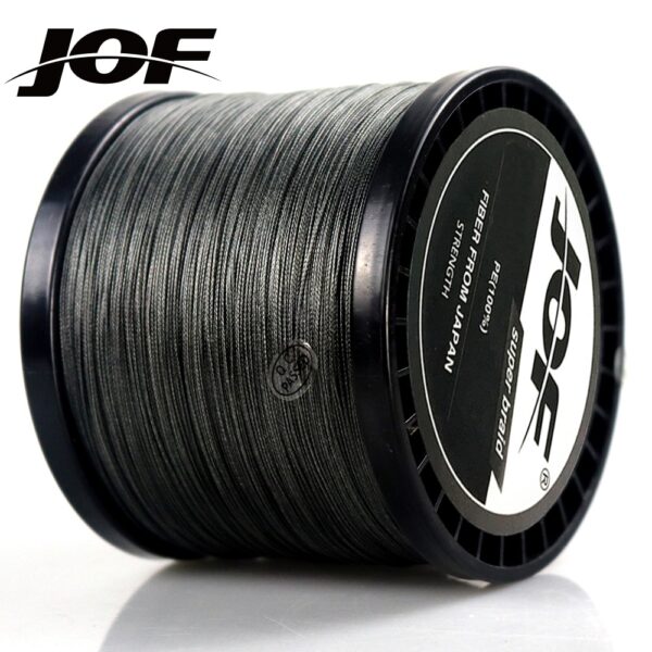 JOF 8 Strands 1000M 500M 300M 100M Multicolor Braided Fishing Line