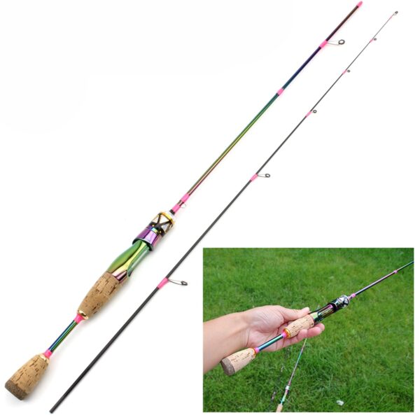 1.68m Colorful  Solid Tip Fishing Rod