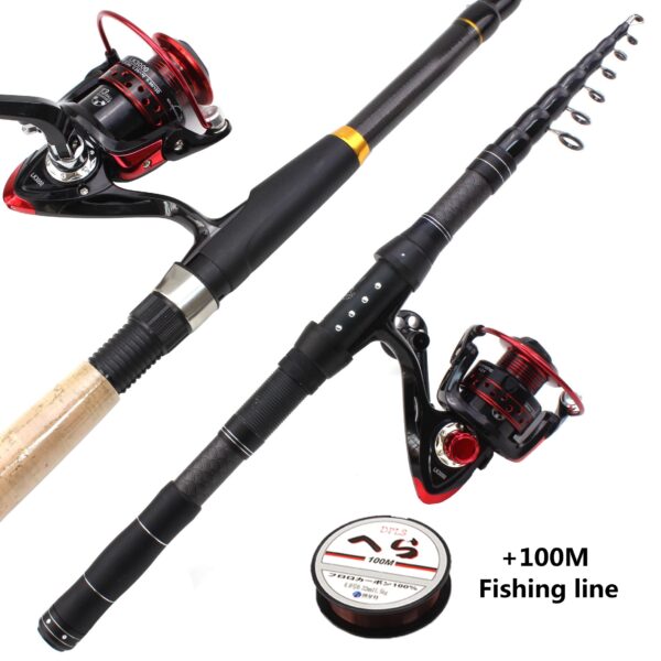 Carbon Fiber Telescopic Fishing Rod - Image 6