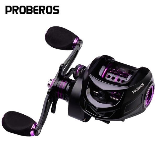 PROBEROS Fishing Reel 7.2:1 High Speed Ultralight Baitcasting Reel