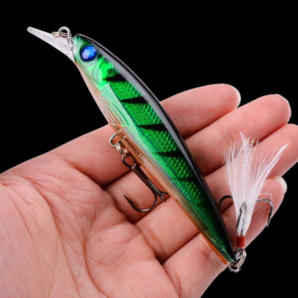 1PCS Laser Minnow Lure crankbait swimbait - Image 2