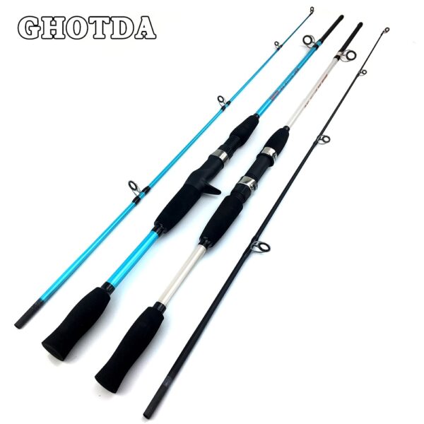 GHOTDA 1.5M 1.8M M Power Lure Rod Casting Spinning