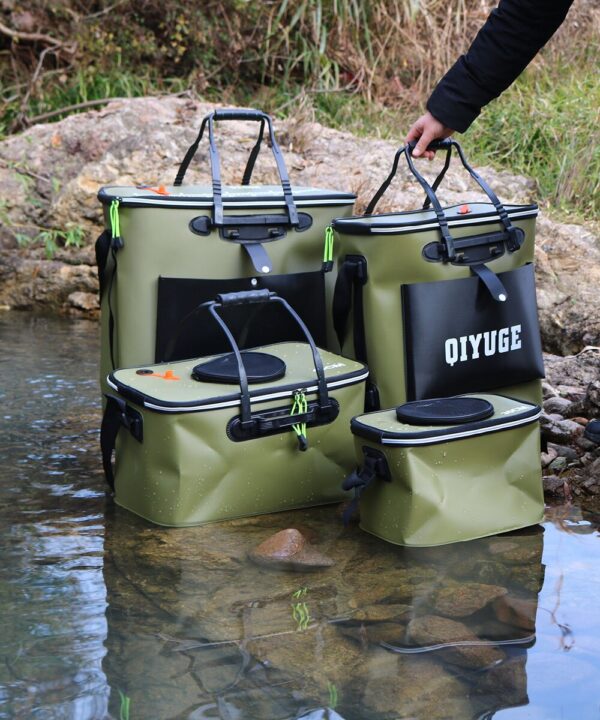 JOSBY Portable Zipper Fishing Bucket - Image 6