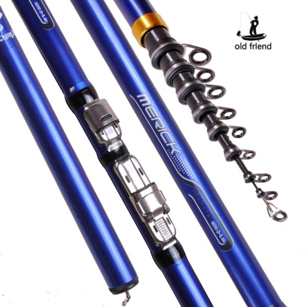 Carbon Fiber Telescopic Fishing Rod