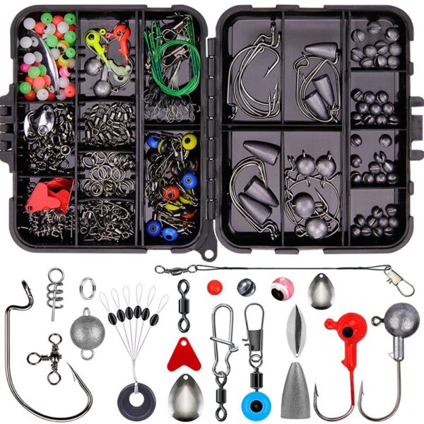 257pcs/set Fishing Hook Kit Accessories