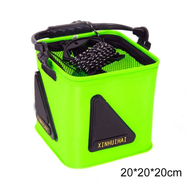 Fishing Bucket Box Folding Storage Container Carrier EVA - Image 2