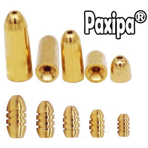 Paxipa 10pcs Fishing Bullet Weights