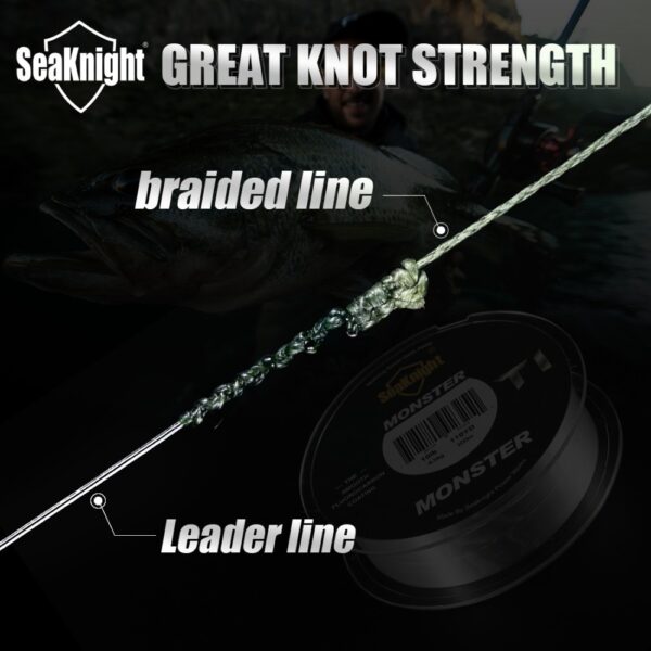 SeaKnight Brand TriPoseidon 4 Strands 300M PE Braided Fishing Line 8-80LB Multifilament Fishing Line - Image 3