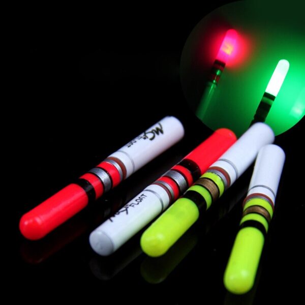 10Pcs Light Sticks Green / Red with or without CR322 Battery Operated LED Luminous Float Night - Image 3