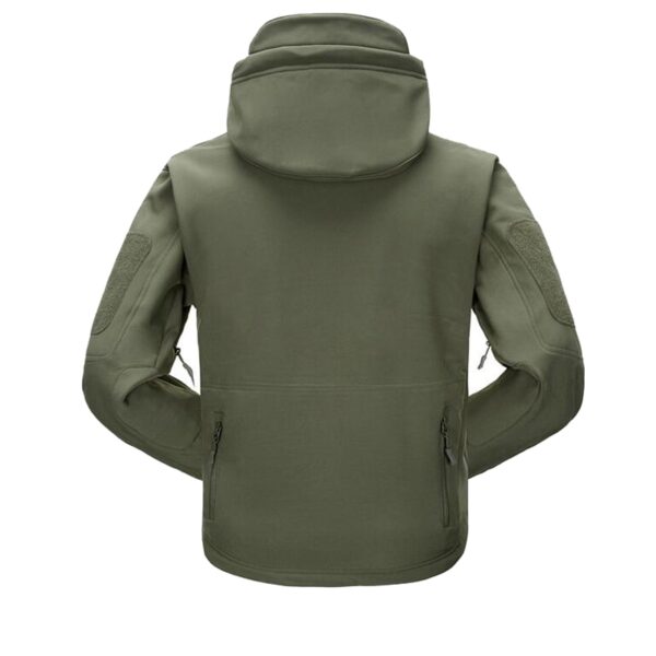 Military Camouflage Fleece Jacket - Image 6