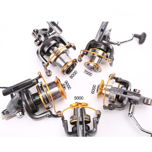 Hercules 12+1 BB 5.2:1/5.1:1/4.1:1 Spincasting Reel - Image 5