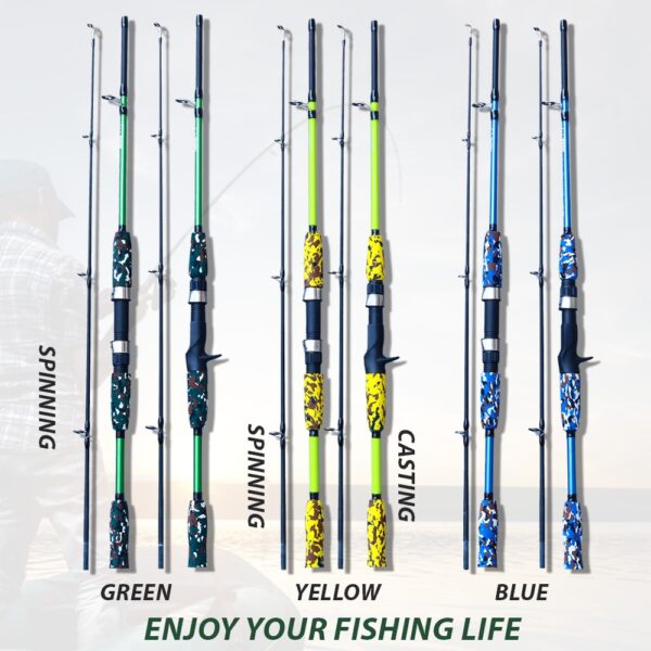 Fishing Rod Hand Lure Carbon Pole - Image 5