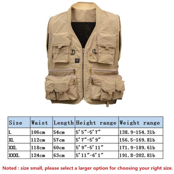 Outdoor Fly Fishing Vest - Image 6