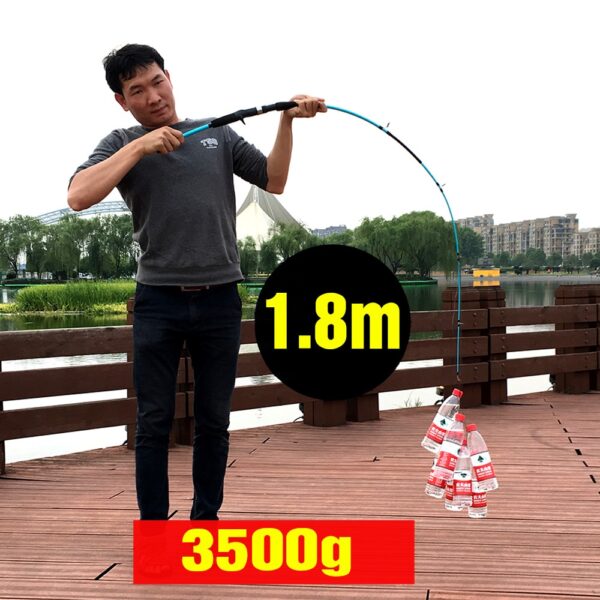 GHOTDA 1.5M 1.8M M Power Lure Rod Casting Spinning - Image 4