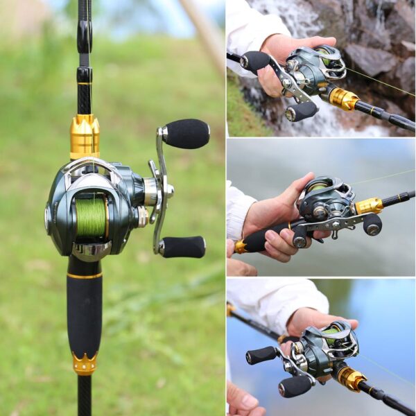 Sougayilang Fishing Rod and Baitcasting Reel - Image 6