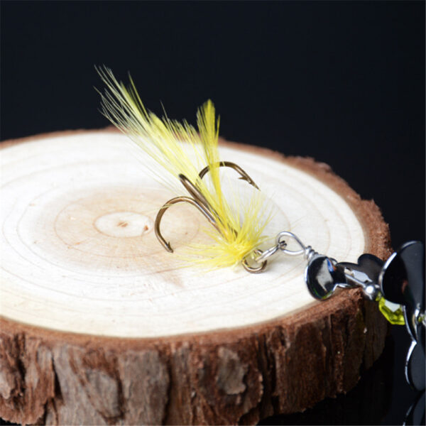 1pcs Rotating Spinner Fishing Lure - Image 4