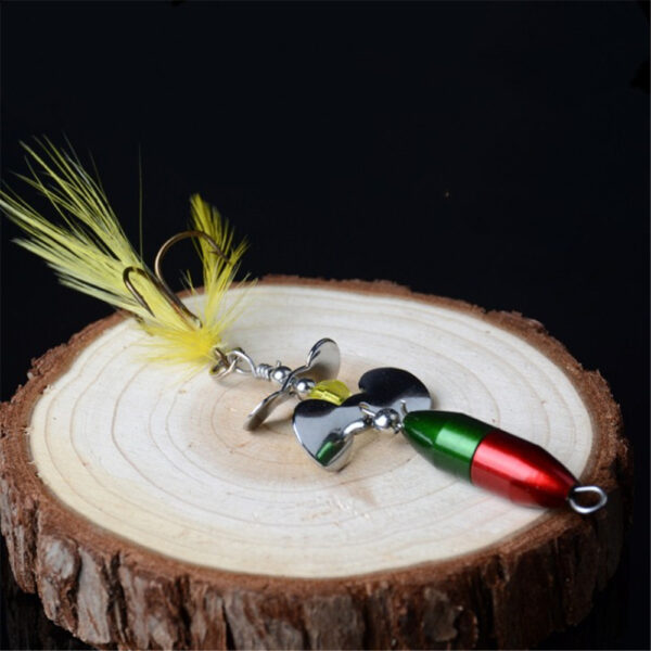 1pcs Rotating Spinner Fishing Lure - Image 5