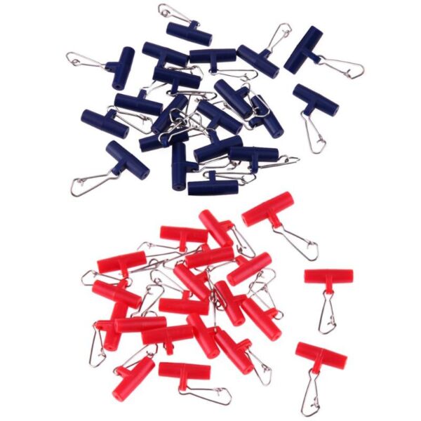 20pcs Plastic Head Slider Sinker