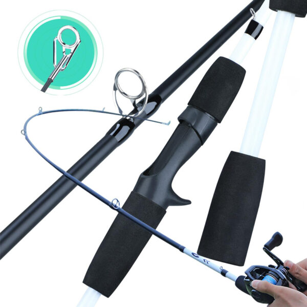 Sougayilang 3 Sections Carbon Fishing Rod - Image 2