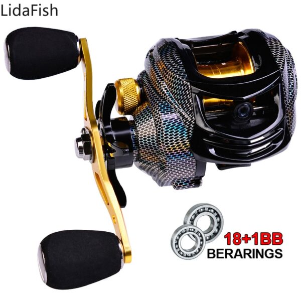 10KG Max Drag Carbon Fiber Baitcasting Reel - Image 5