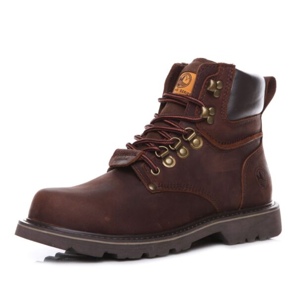 Men's Leather Hunting Boots - Image 6