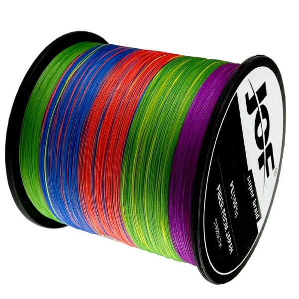 JOF 8 Strands 1000M 500M 300M 100M Multicolor Braided Fishing Line - Image 6