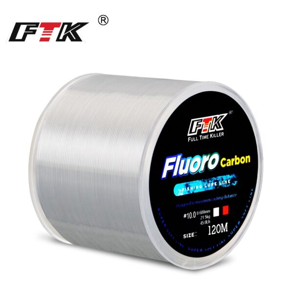 FTK 120M Carbon Fiber Coating Fishing Line